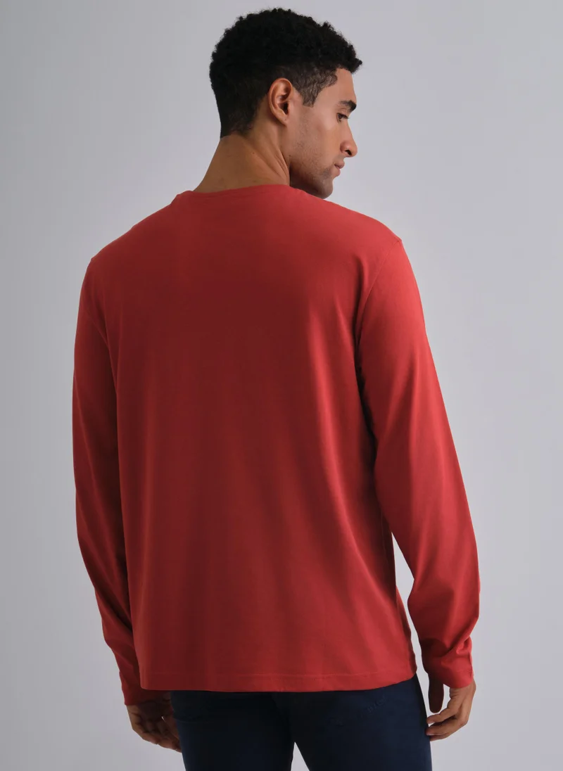 غانت Gant Shield Long Sleeve T-Shirt