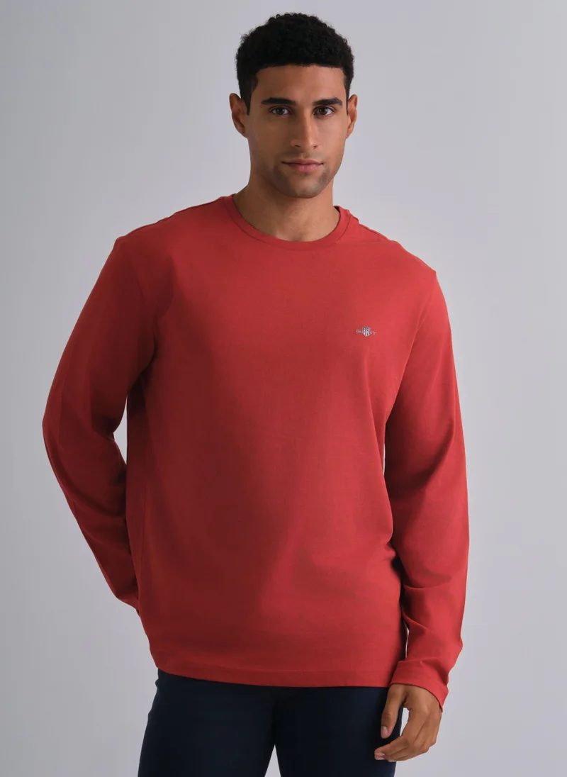 غانت Gant Shield Long Sleeve T-Shirt