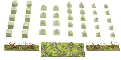 WARLORD GAMES WarLord Bolt Action Anti-Tank Obstacles 1:56 WWII Military Wargaming Diorama Plastic Model Kit, Small - Image 2