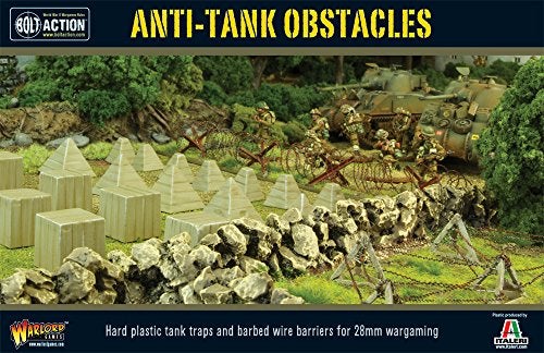 WARLORD GAMES WarLord Bolt Action Anti-Tank Obstacles 1:56 WWII Military Wargaming Diorama Plastic Model Kit, Small - Image 5