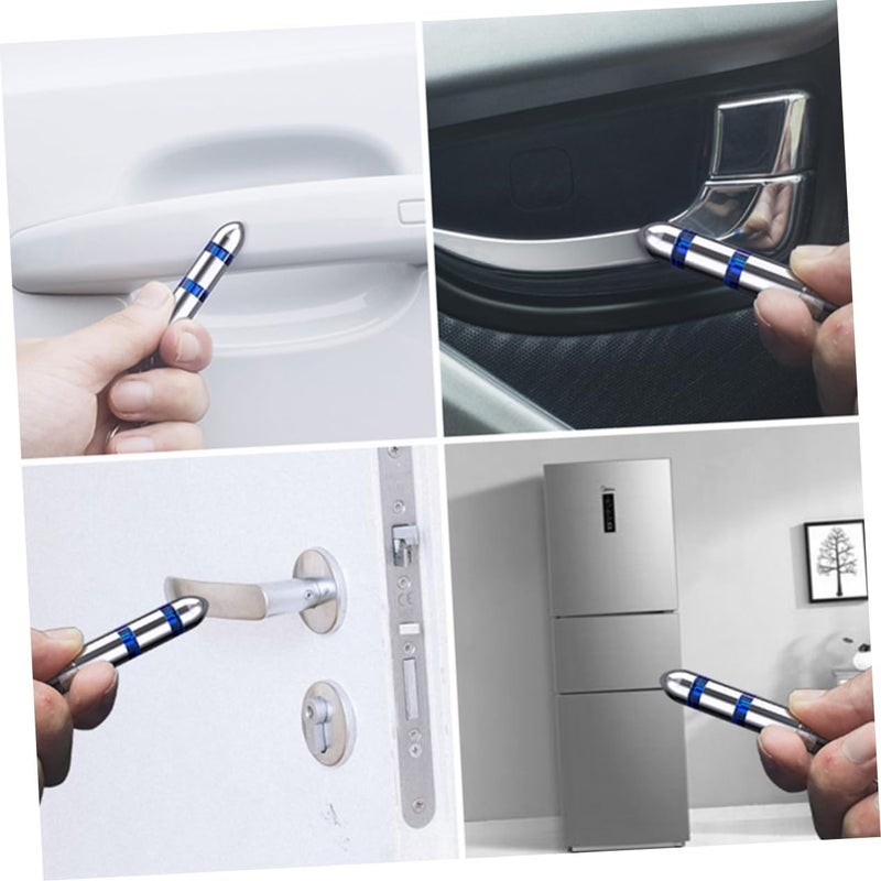 VOSAREA Car Static Keychain Discharger Compact Portable Electrostatic Remover for Vehicle Static Electricity Lightweight Keyring for Everyday Use Blue Upgraded Design - Image 5