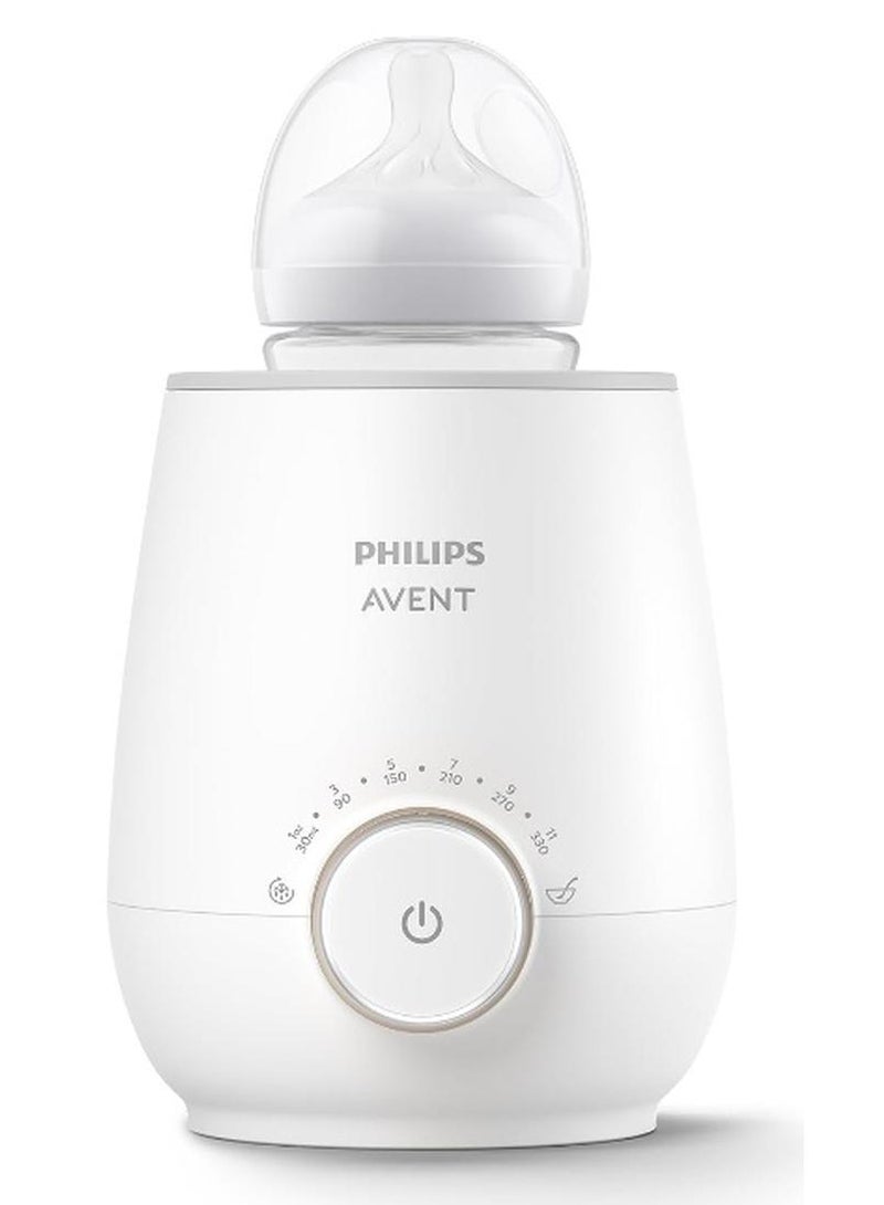 Avent سخان زجاجات فيليبس أفينت السريع المتميز، مع تحكم ذكي في درجة الحرارة، تقنية حمام مائي، إيقاف تلقائي، نموذج SCF358 - Image 1