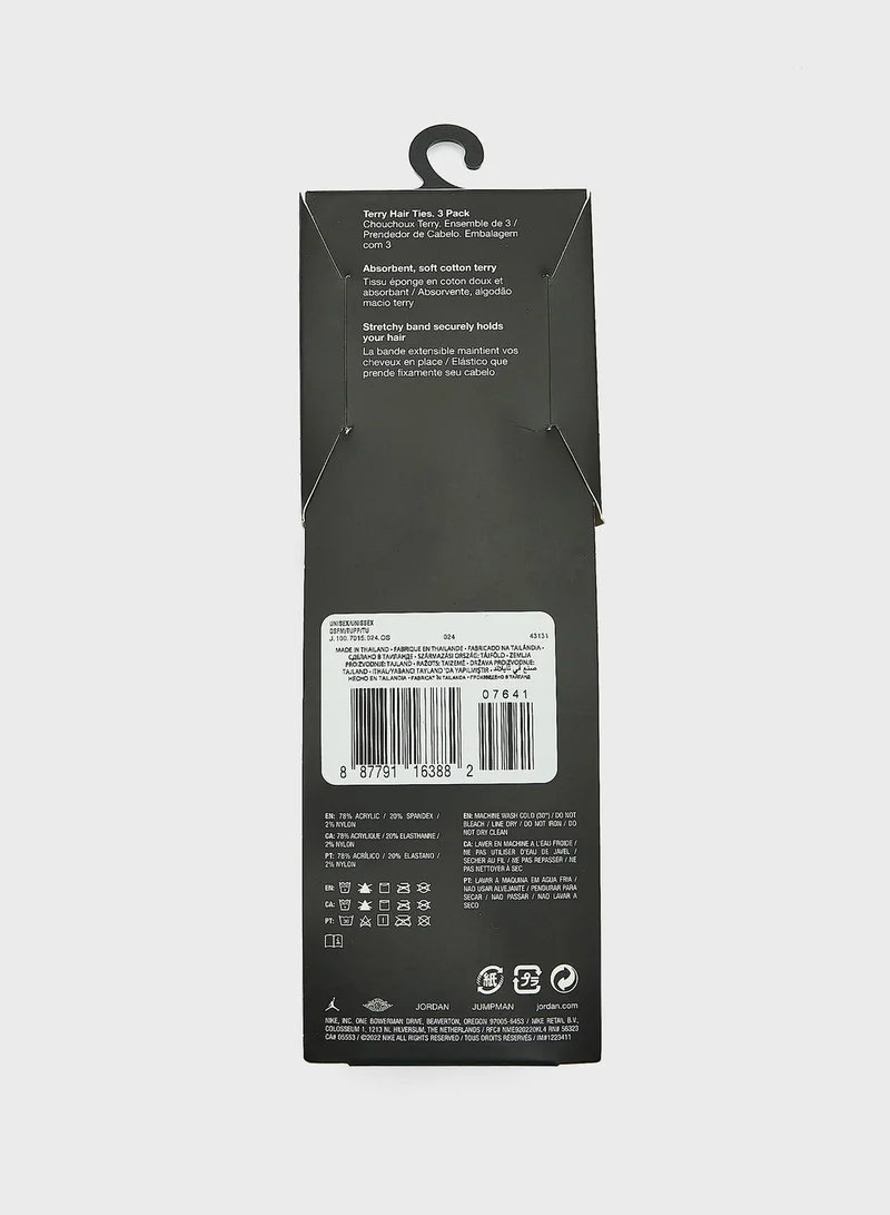 Jordan 3 Pack Jordan Hair Ties