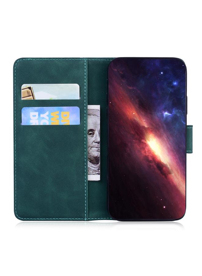 S-TOP Case For Motorola Moto E22/E22i Tiger Embossing Pattern Horizontal Flip Leather Phone Case - Image 5