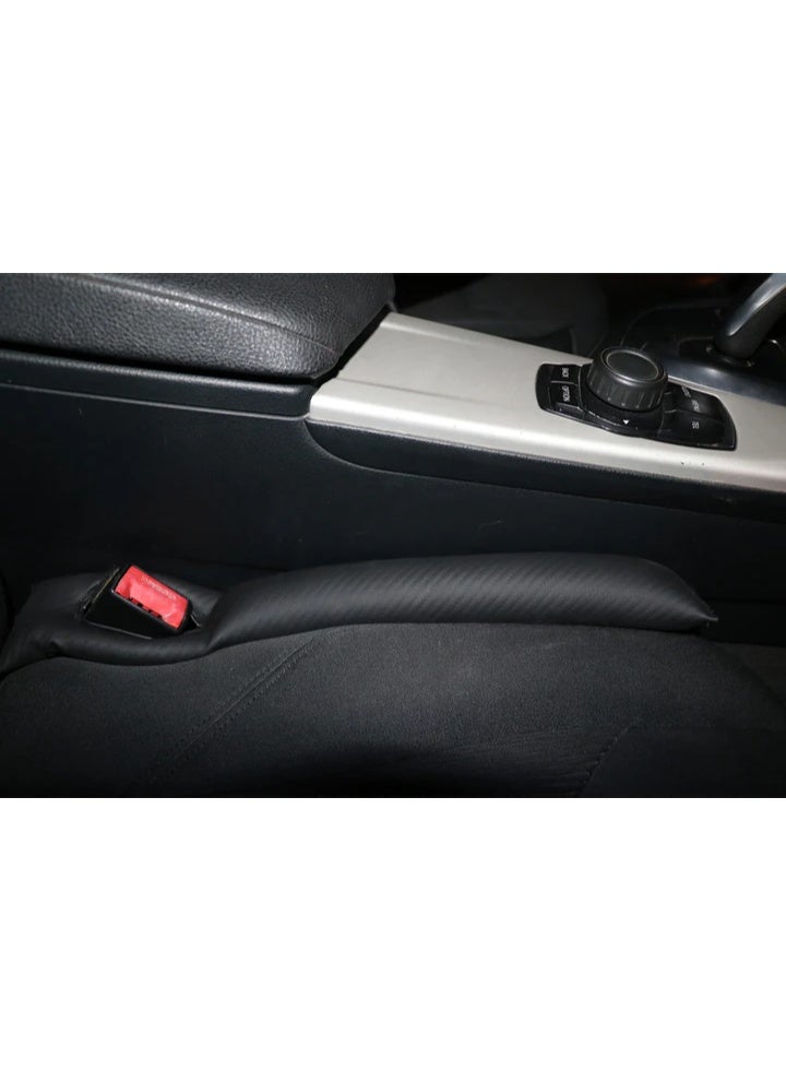 عسافكو  Assafco حشو فجوات مقعد السيارة العالمي – مانع سقوط الأغراض بين المقعد والكونسول – عبوة من قطعتين، تركيب سهل، يناسب جميع السيارات، مادة عالية الجودة تمنع الفوضى وتحافظ على النظافة - Image 1