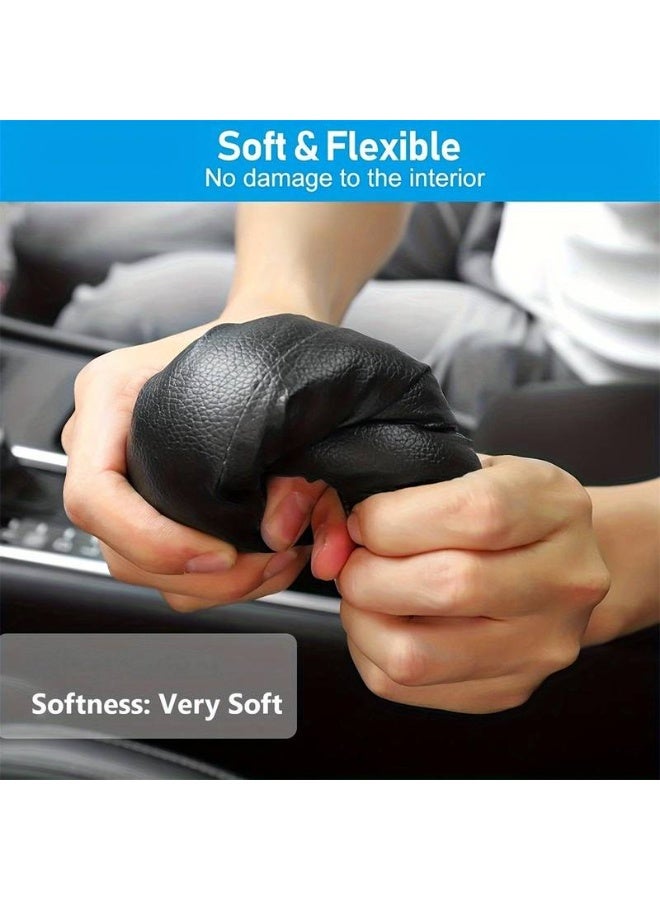 عسافكو  Assafco حشو فجوات مقعد السيارة العالمي – مانع سقوط الأغراض بين المقعد والكونسول – عبوة من قطعتين، تركيب سهل، يناسب جميع السيارات، مادة عالية الجودة تمنع الفوضى وتحافظ على النظافة - Image 3