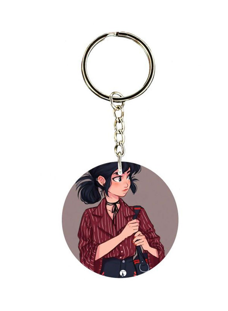 RKN Cartoon Printed Keychain