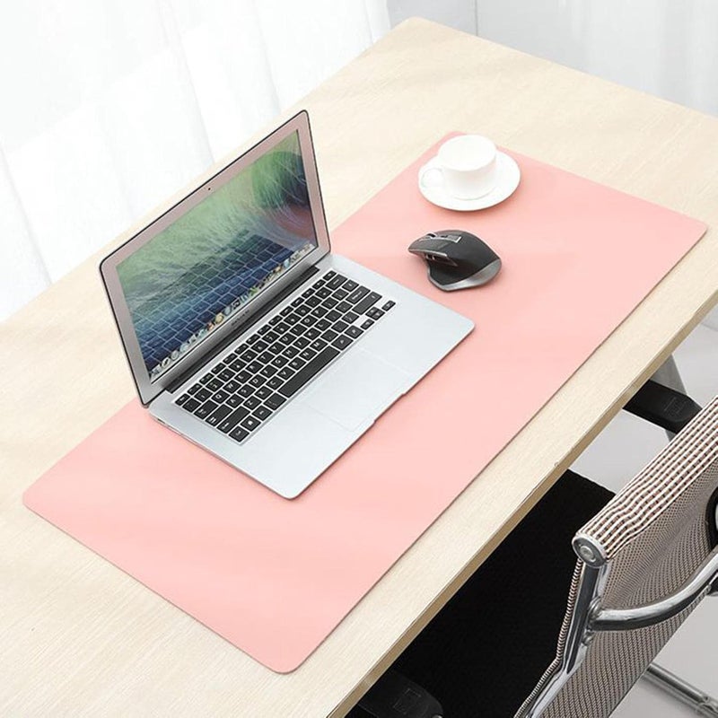 windforgecraft Leather Desk Pad | Dual Side Color Leather Desk Pad Protector,31.5x15.7in Waterproof Mouse Pad and Writing Board, Top of Desks Protector Accessories Decor Borato - Image 2