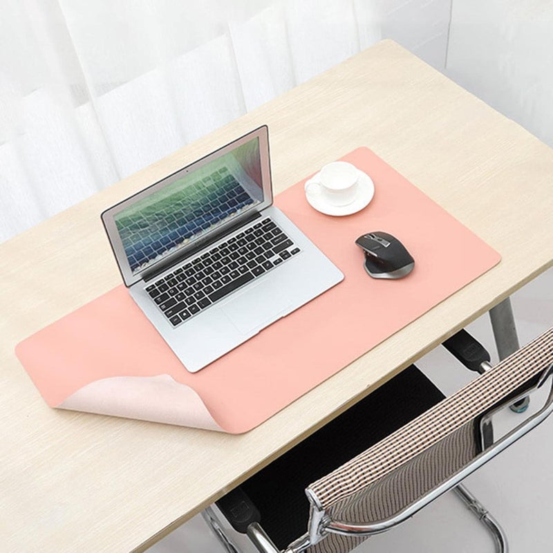 windforgecraft Leather Desk Pad | Dual Side Color Leather Desk Pad Protector,31.5x15.7in Waterproof Mouse Pad and Writing Board, Top of Desks Protector Accessories Decor Borato - Image 3