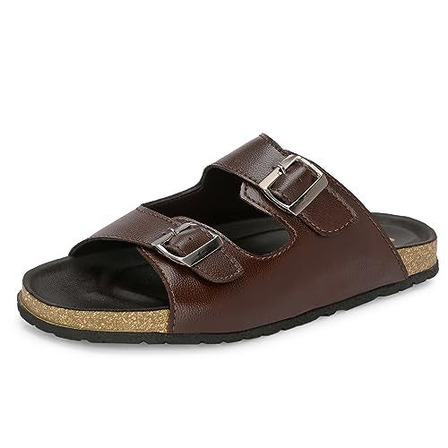 Centrino Men's 3257 Brown Sandal_8 UK (3257-2) - Image 1