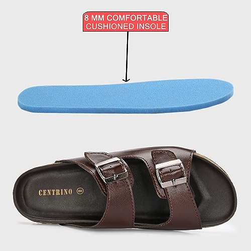 Centrino Men's 3257 Brown Sandal_8 UK (3257-2) - Image 5