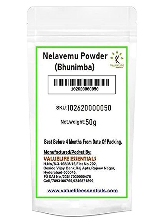 Value Life Essentials Valuelife Bhunimba/Nelavemu Powder (50g) - Image 2