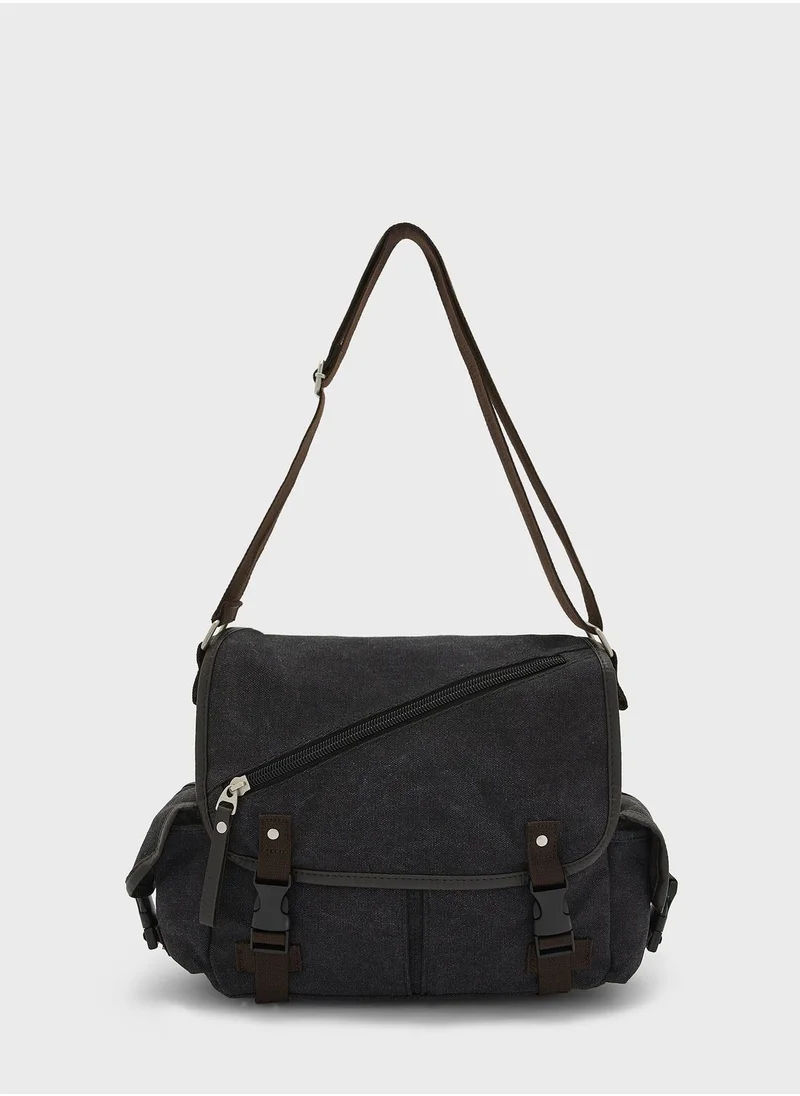 Robert Wood Messenger Bag