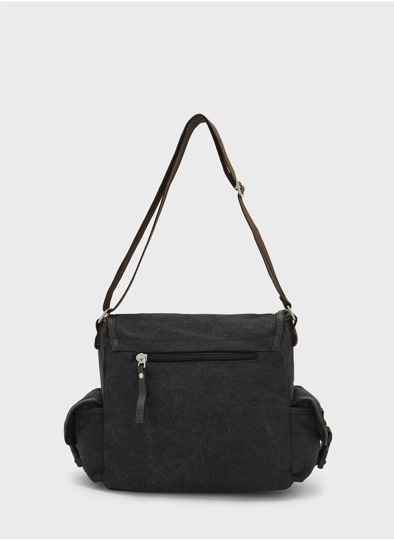 Robert Wood Messenger Bag