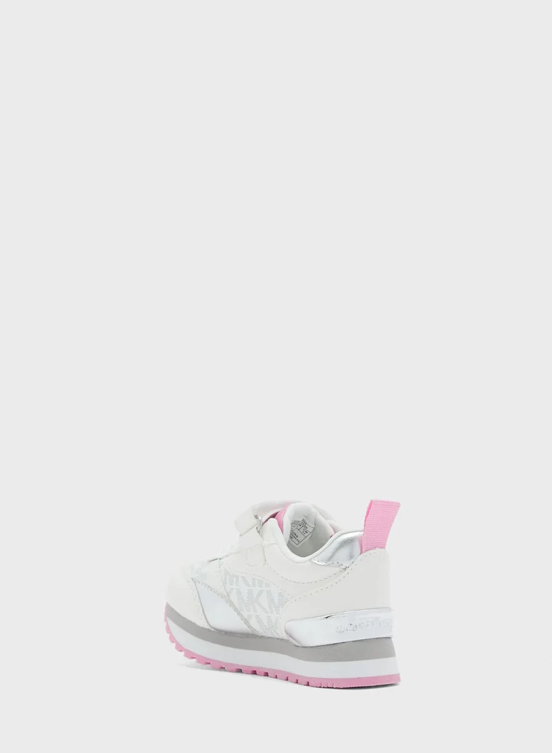 Michael Kors Kids Billie Dorian Ps Low Top Lace Up Sneakers