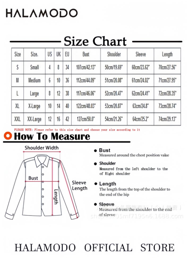 Halamodo Women Casual Double Fuzzy Sweatshirt Faux Fleece Zip Pullover Hoodies Coat Outwear - Image 4
