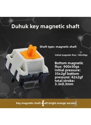 Duhuk Key Magnetic Axis High Precision Electric Competition Magnetic Axis Noise Reduction Structure Smooth HIFI Magnetic Axis Keyboard Switch-Color:900±50gs Magnetic Flux For Wooting - pzsku/ZBAF64ED2A43D12E92B98Z/45/1746184456/2fce6019-6c1b-42c0-8651-437d4a7ea233