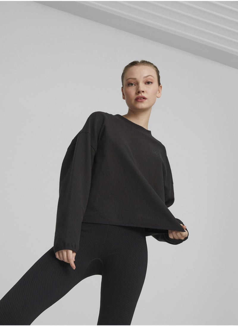 PUMA - Infuse Mock Neck Sweatshirt - Image 1