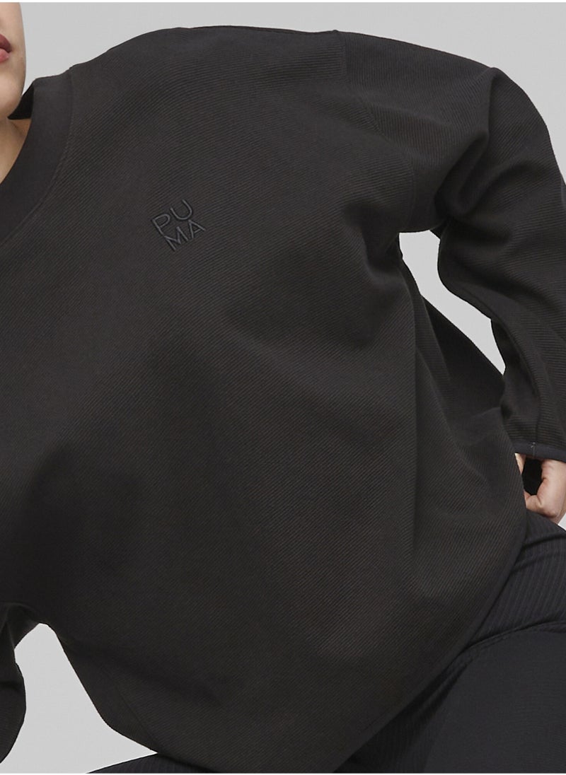 PUMA - Infuse Mock Neck Sweatshirt - Image 1