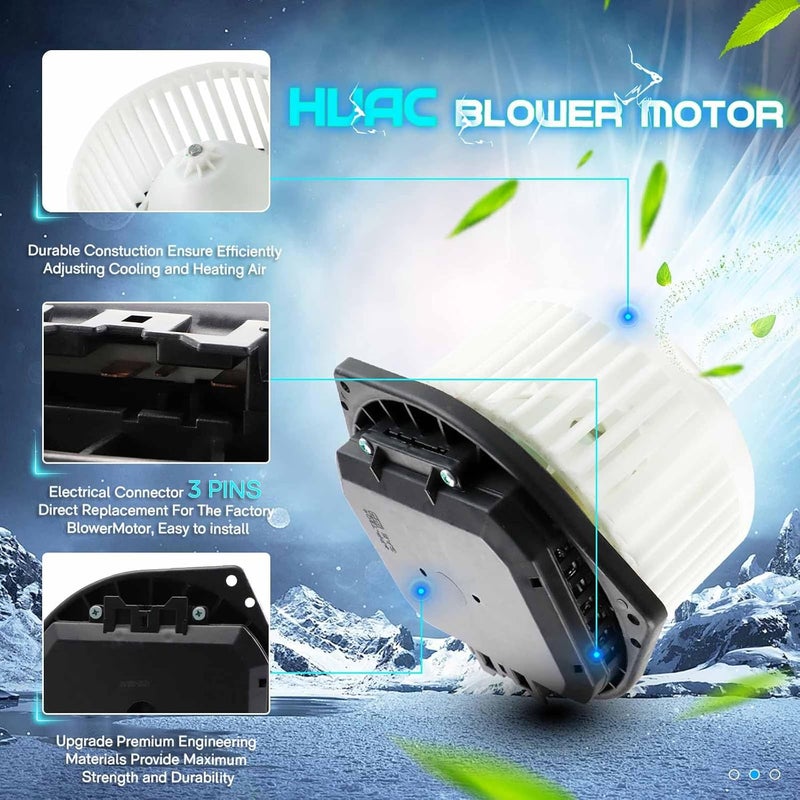 ILONPA Heater Blower Motor with Fan Cage for Infiniti Models - Image 4