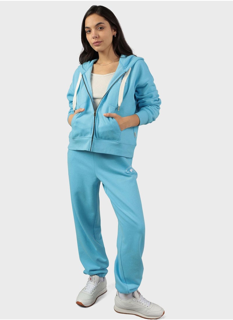 American Eagle - Graphic Zip Through Hoodie - Image 1