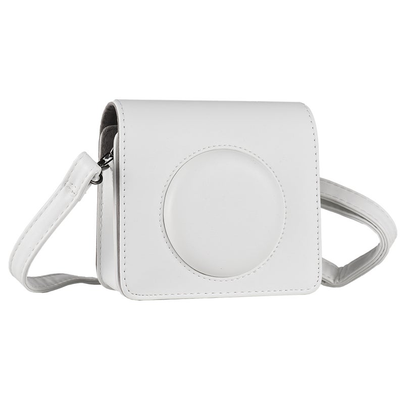 Portable Instant Camera Bag Camera Case Retro Style PU Leather Carrying Case Replacement for Kodak C300R/ Mini Shot 3 with Adjustable Shoulder Strap - Image 1