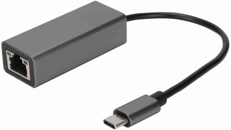 Keenso Ethernet Adapter Stable Transmission Type C Aluminum Alloy USB C to RJ45 Ethernet for Pro for S9/S8 Note 9 Computer Accessories (100 megabytes) - Image 1
