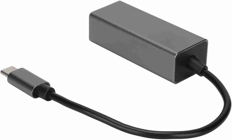 Keenso Ethernet Adapter Stable Transmission Type C Aluminum Alloy USB C to RJ45 Ethernet for Pro for S9/S8 Note 9 Computer Accessories (100 megabytes) - Image 3