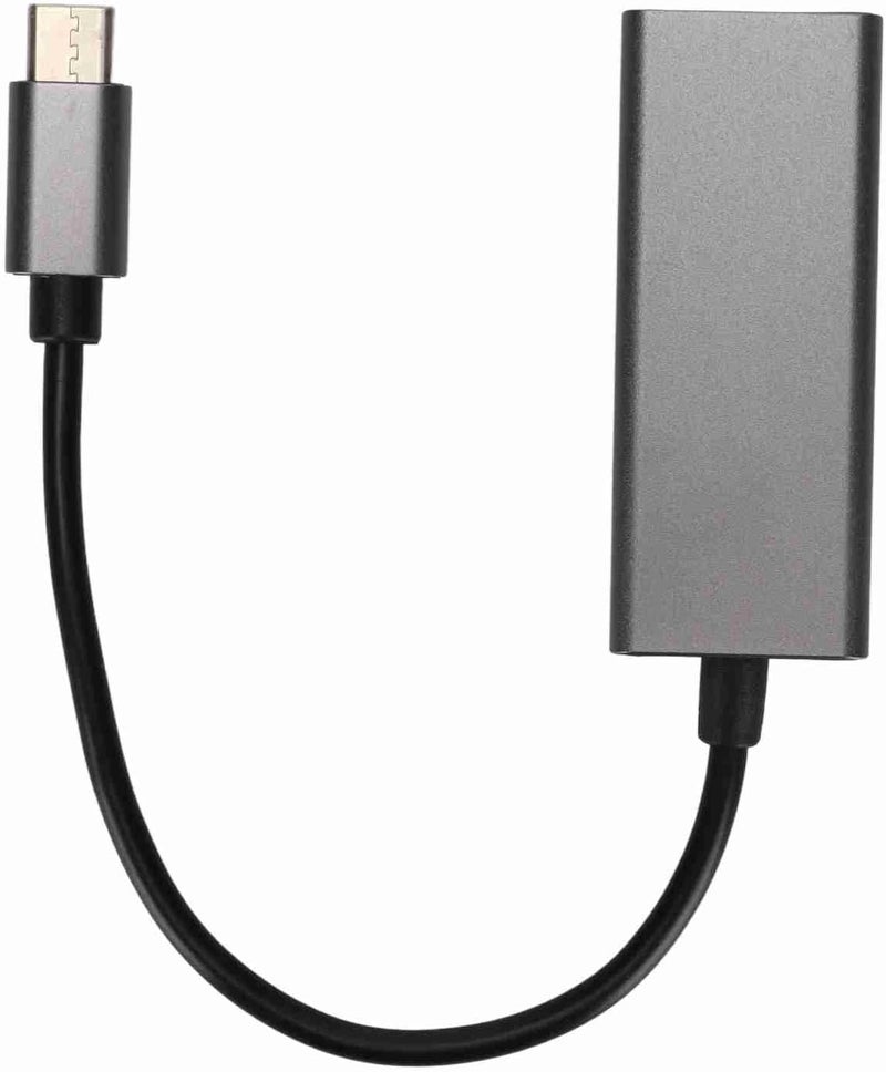 Keenso Ethernet Adapter Stable Transmission Type C Aluminum Alloy USB C to RJ45 Ethernet for Pro for S9/S8 Note 9 Computer Accessories (100 megabytes) - Image 4