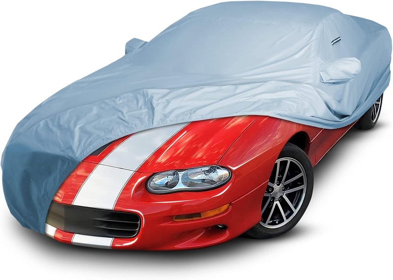 iCarCover غطاء سيارة مخصص iCarCover لسيارة شيفروليه كامارو (1993-2002) - حماية ضد جميع الأحوال الجوية ومقاوم للماء - Image 1