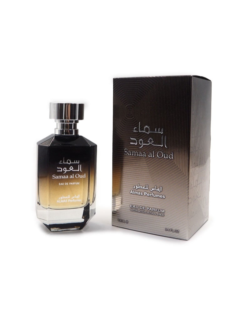 ALMAS PERFUMES Samaa Al Oud Unisex EDP 100ml - Image 1
