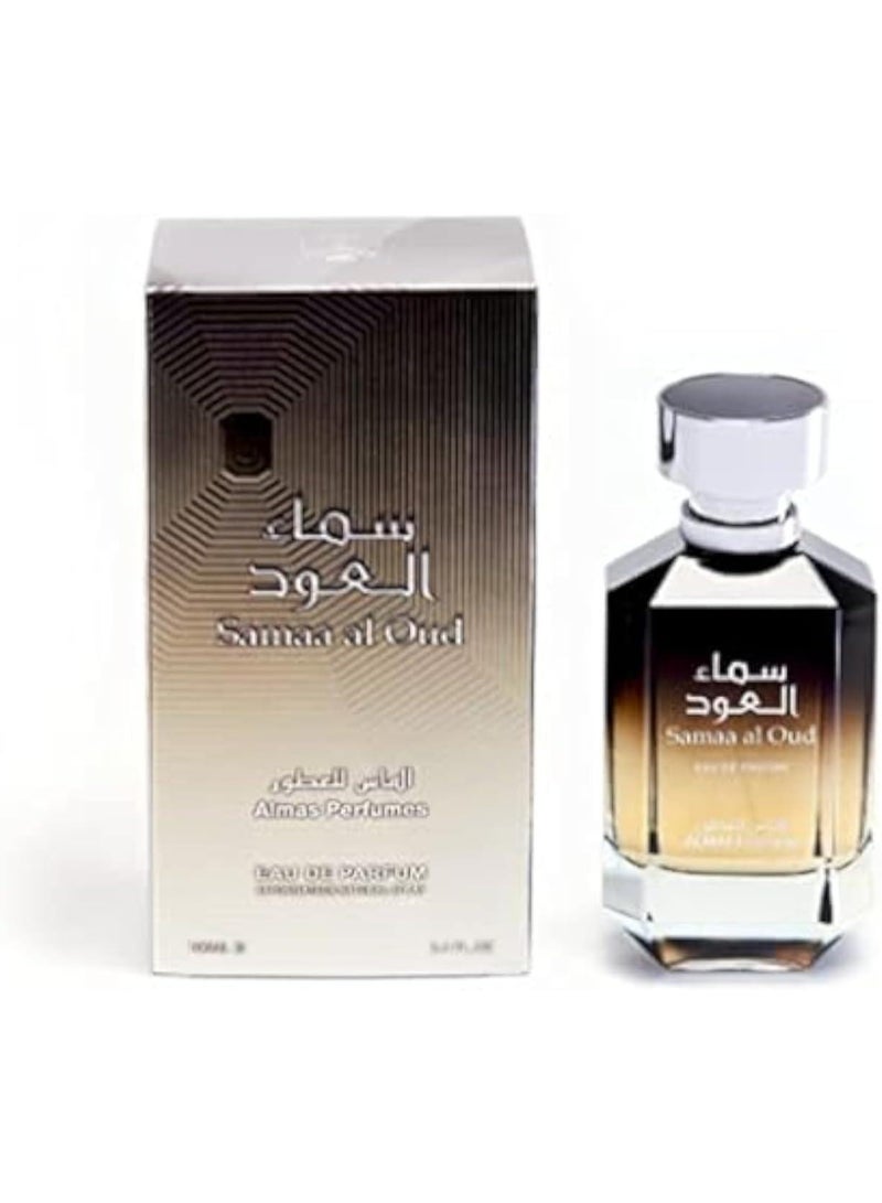 ALMAS PERFUMES Samaa Al Oud Unisex EDP 100ml - Image 5