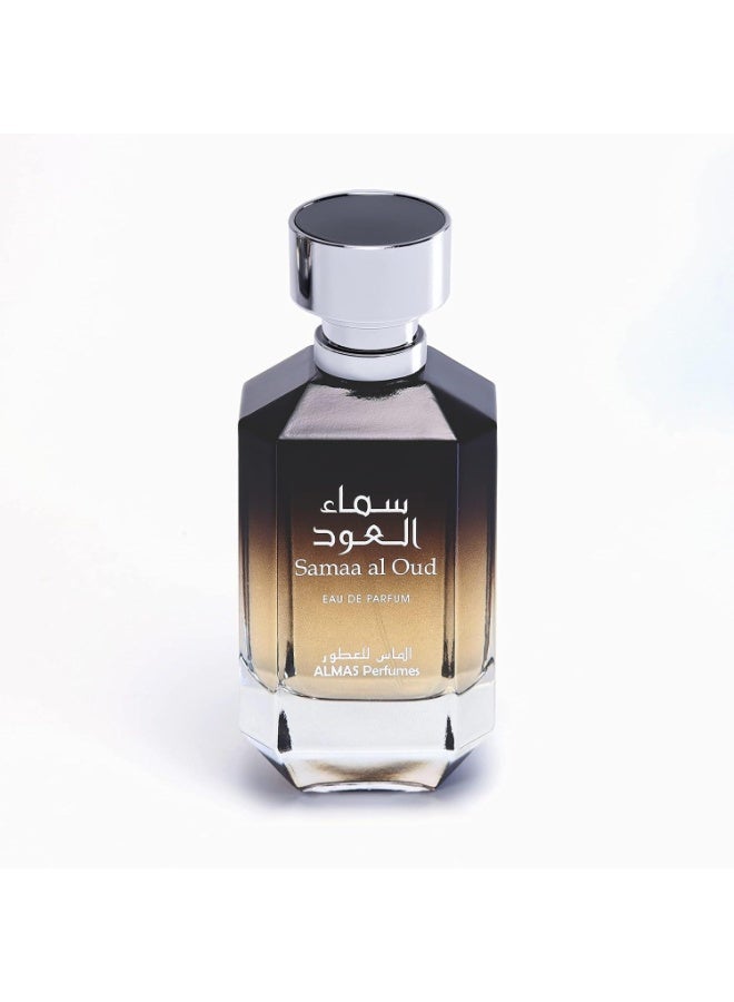 ALMAS PERFUMES Samaa Al Oud Unisex EDP 100ml - Image 4