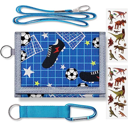 Yollber Kids Wallets With Coin Pocket, Boys Wallets for Kids Ages 5-7,Trifold Wallet for Boys,Novelty Wallet for Childrens Birthday Gifts - Image 4