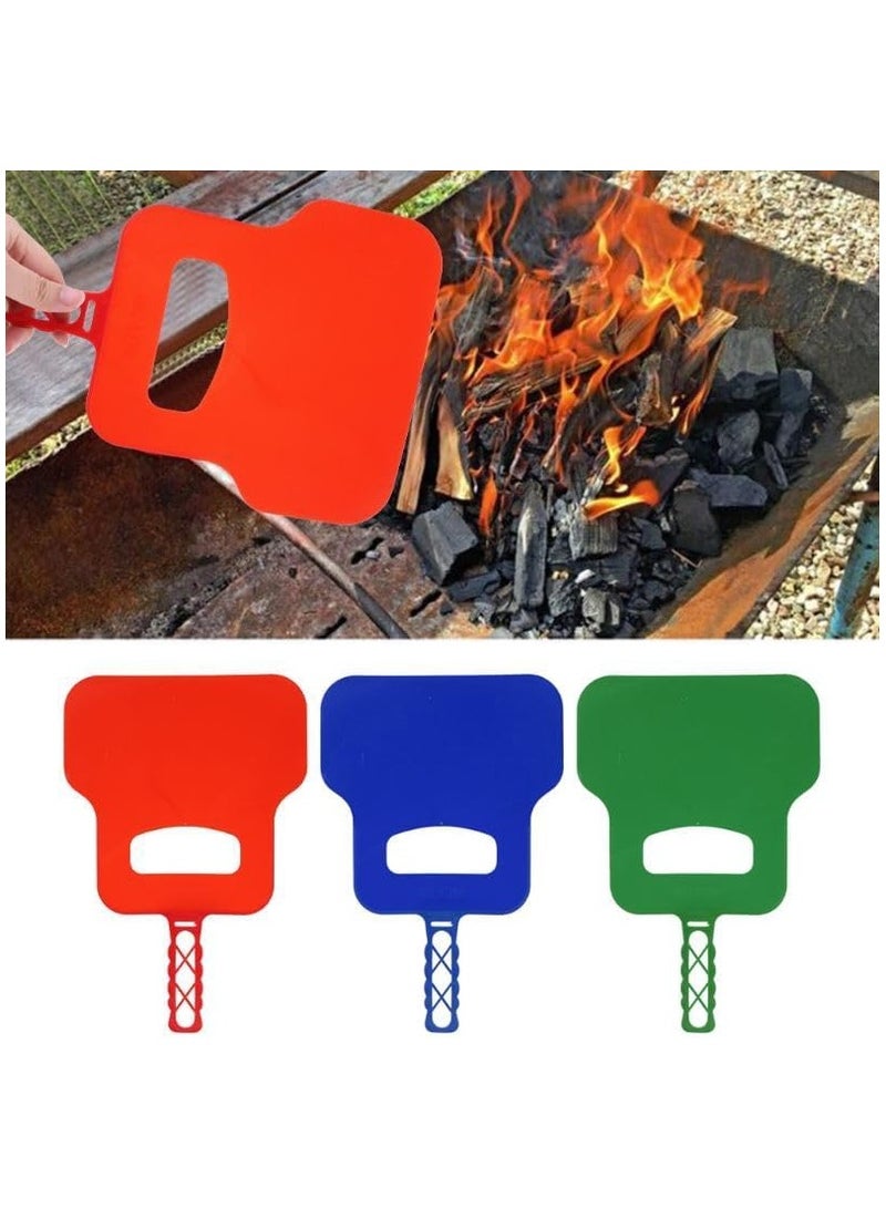 Raxoom Heat Resistant Plastic Barbecue Hand Fan BBQ Flame Blower, Bbq hand fan color may vary - Image 4