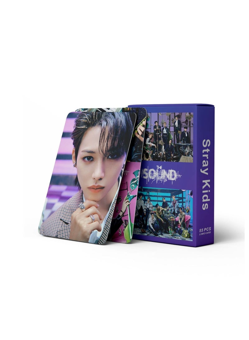SKYLO 55-Piece Stray Kids Album The Sound Lomo Card - Image 3