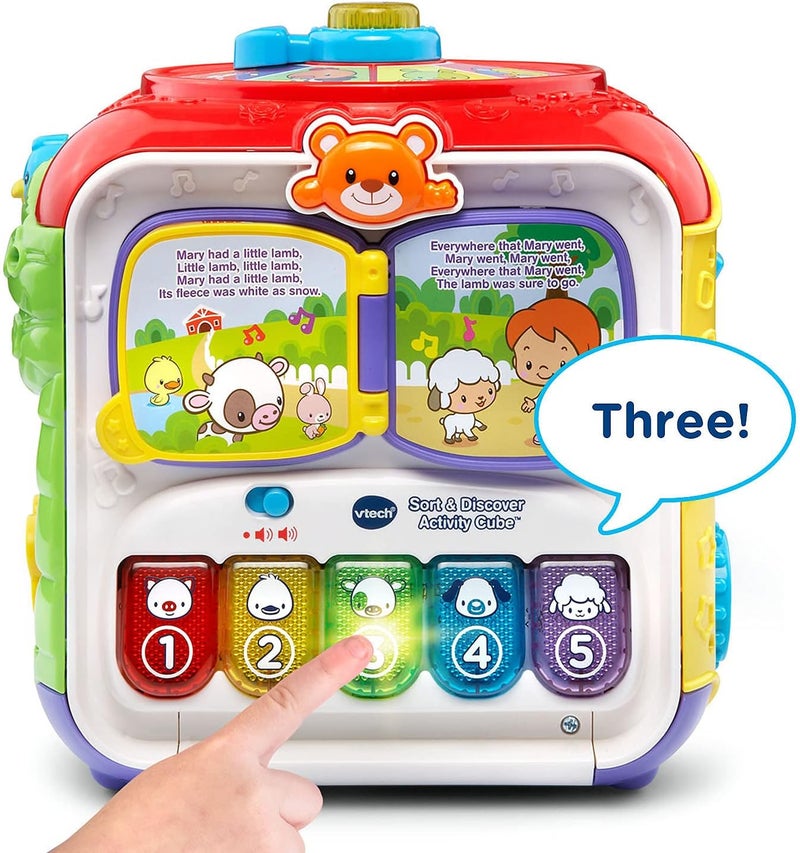 vtech Sort and Discover Activity Cube - Image 2