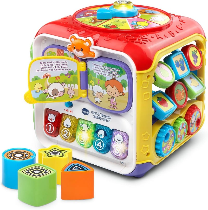 vtech Sort and Discover Activity Cube - Image 1