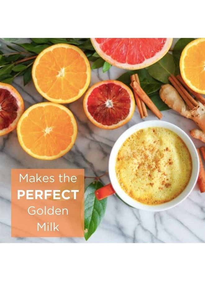Further Food Best Turmeric Golden Milk Organic Turmeric Powder, Cinnamon, Ginger & Black Pepper Maximum Absorption Joint Health, Gut Health, Sugar-Free, Vegan, Keto (90 Servings)  - Image 5