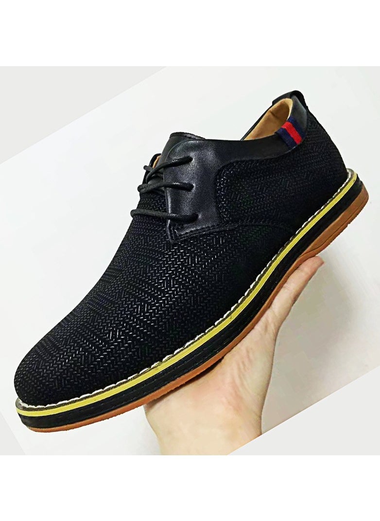 KUYING - New Fashion Casual Leather Shoes - Image 1