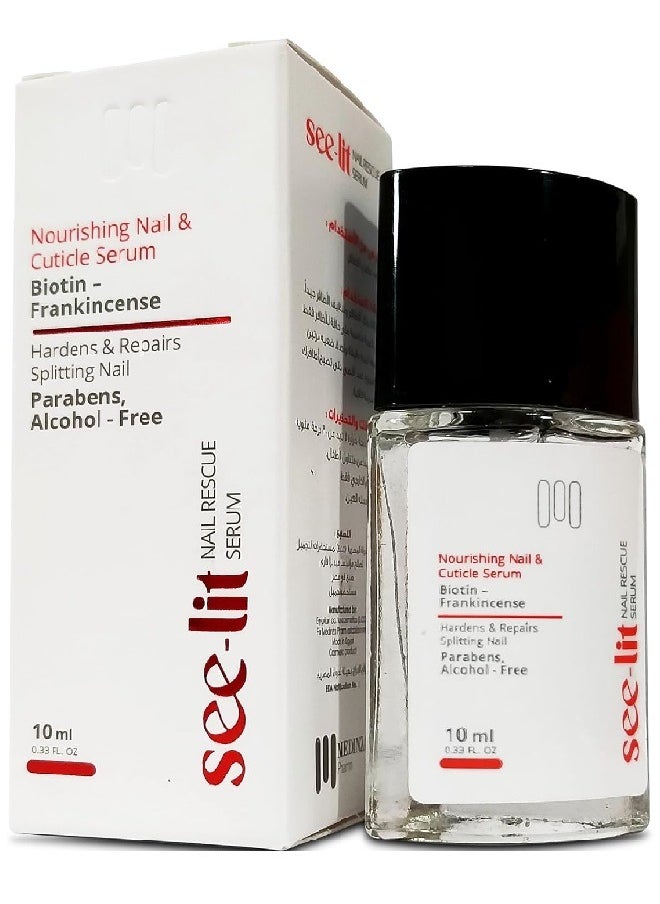 MEDINZA SEE-LIT - Nourishing Serum for Nails and Cuticles 10ml  - Image 1