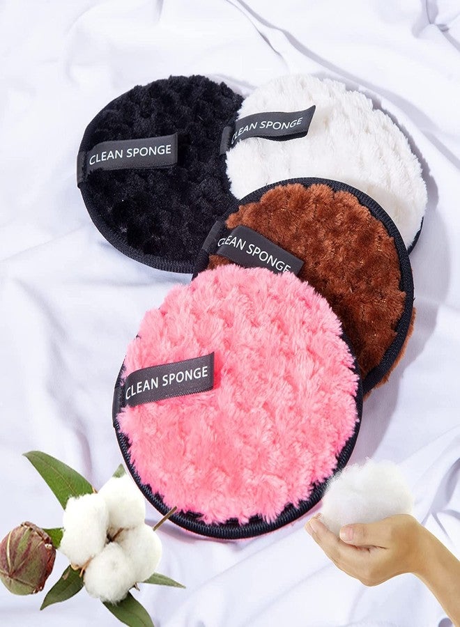 Mepoint Reusable Soft Makeup Remover Pads for All Skin - 1 pack Microfiber Face Rounds Wipes Heavy Mascara Eye Shadow Facial Cleansing Puffs Foundation, Washable Removal Cloth, Chemical Free pack of 1 - Image 5