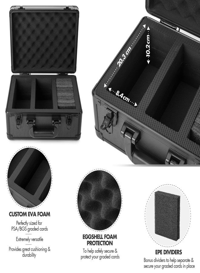 FunGuys Graded Sports Card Storage Box, Trading Card Storage Box, Trading Card Case for Pokemon, Baseball, Sports, MTG - Image 3