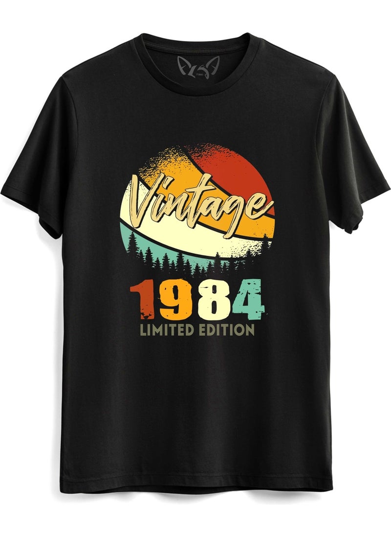 Alfa Tshirt Vintage 1984 Retro Black T-shirt  - Image 1