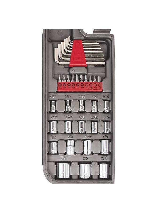 Apollo 53 Piece Household Tool Set - Your Essential Partner for Everyday Repairs, Maintenance & Projects, Featuring Metric Wrenches, Precision Screwdrivers & Crucial Hand Tools  - Image 2