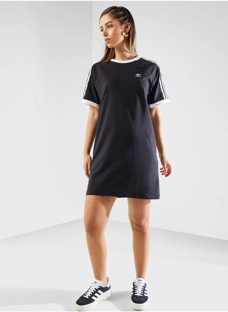 adidas Originals 3 Stripe Raglan Dress