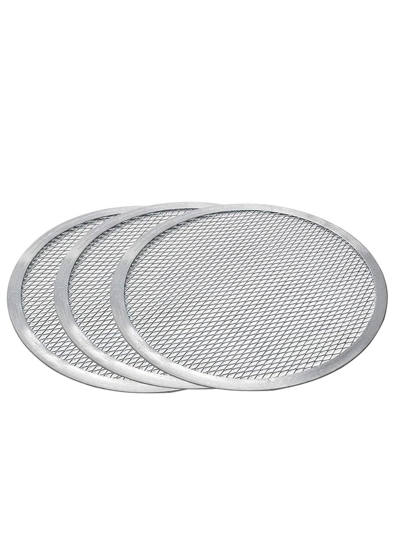 Ayda Round Seamless Aluminum Mesh Pizza Screens,Nonstick Pizza Screen, Pizza Pan Oven Baking Tray 10inches  - Image 4