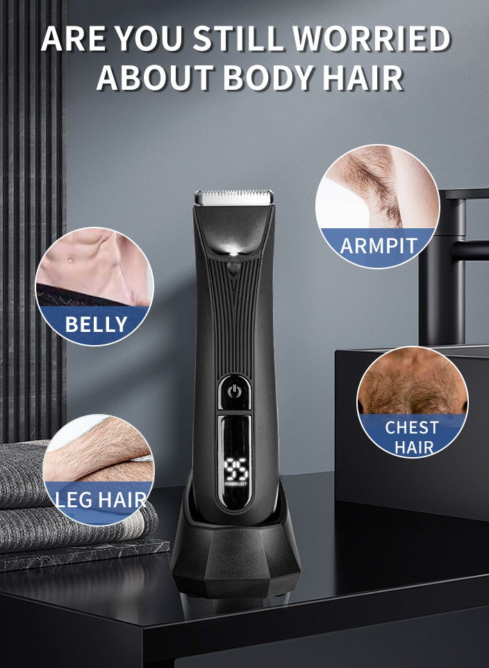 Body Clipper for Men Pubic Hair trimmer Private Areas