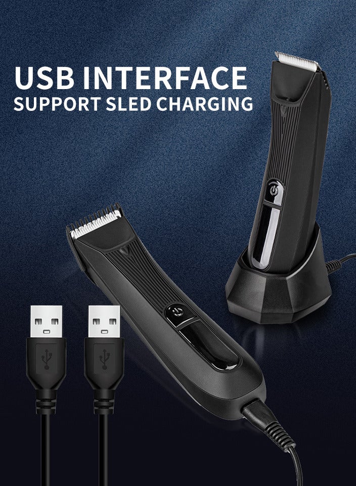 Body Clipper for Men Pubic Hair trimmer Private Areas