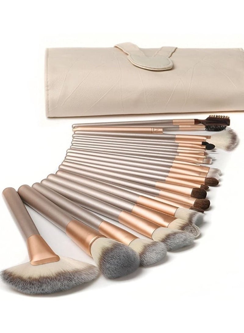 أوريتي فرش المكياج، مجموعة فرش مكياج فاخرة من أوريتي، ٢٤ قطعة - Image 4